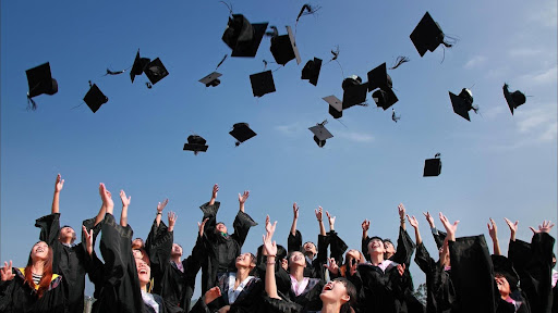 Students Graduating - St George's Tower