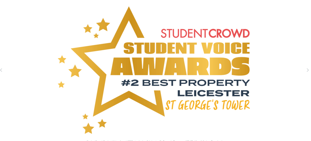 St George’s Tower: Student Voice ‘Best Property’ Award Runner Up